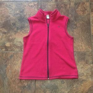 Girl’s hot pink vest!